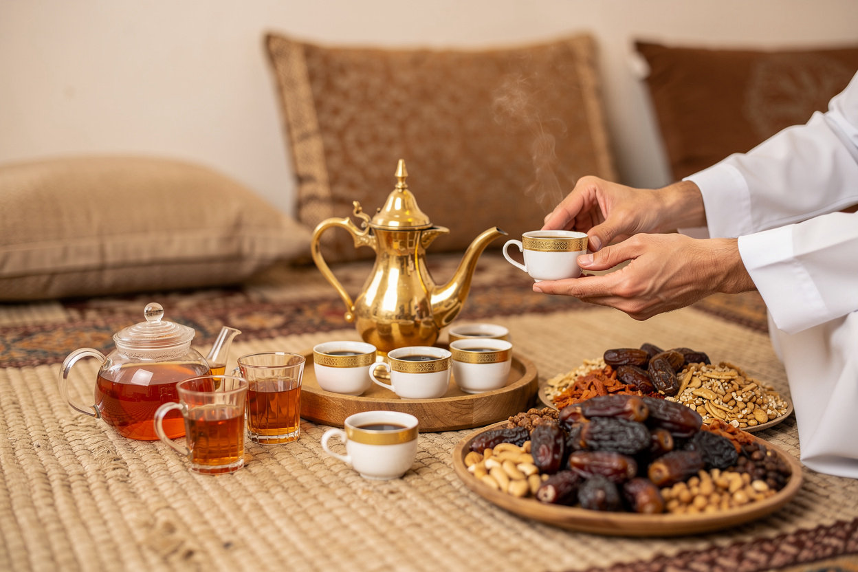 مجلس أبو رائد الغرابي بريدة - خدمات القهوة العربية والشاي وجلسات السوالف العريقة